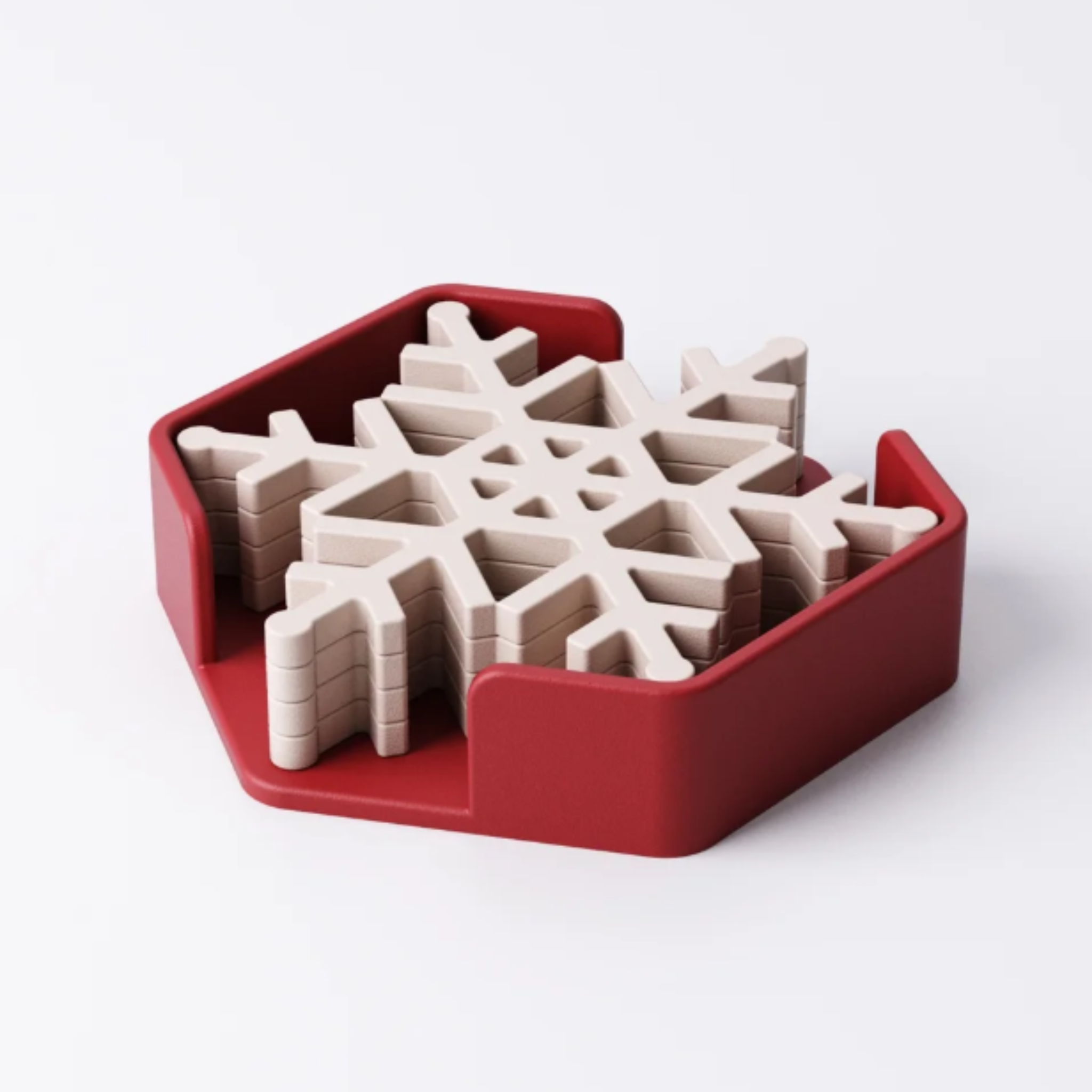 Frost | Snowflake Coaster Set